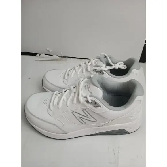 USED New Balance Mens 928 V3 Lace-up Walking Shoe,White-Size  display picture 3